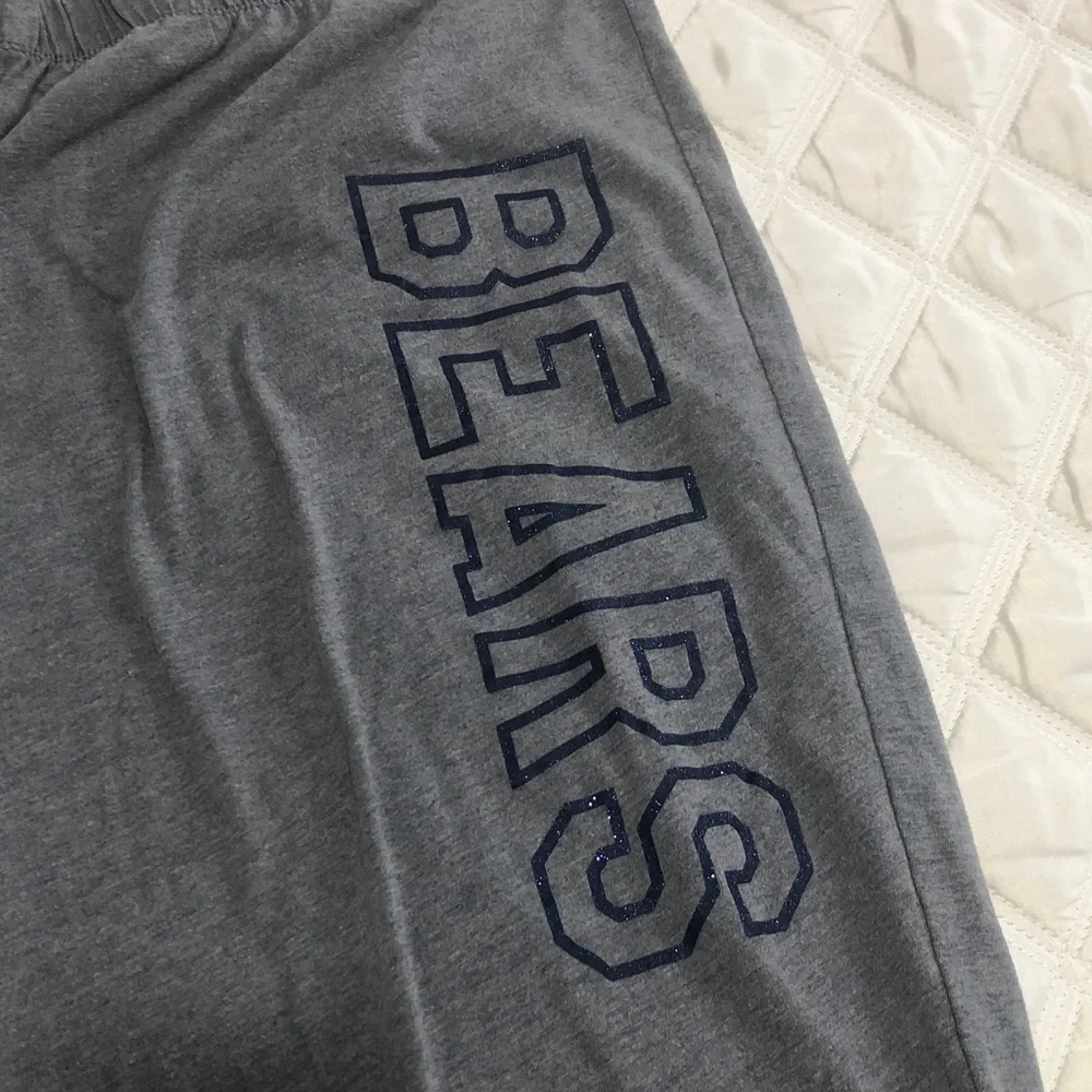 Chicago Bears NFL Apparel Women’s 18/20 Lounge Wear Pajama Pants w Elastic Waist